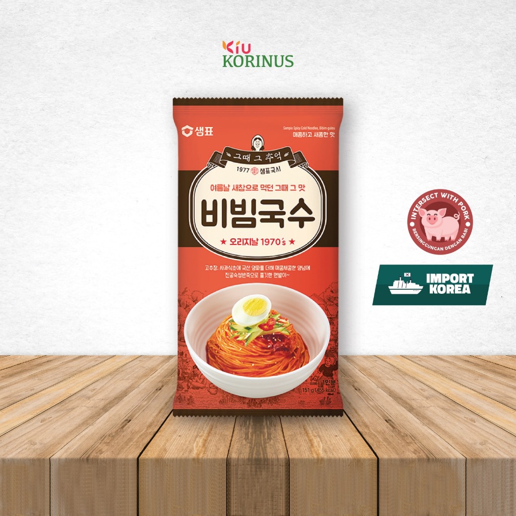 

PROMO K- Sempio Spicy Cold Noodles Bibim Guksu/Mie Dingin Instan Rasa Pedas 135gr