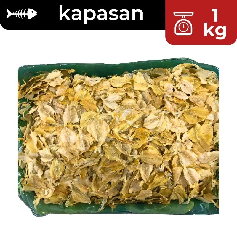 

1kg Ikan Asin Kapasan SUPER / Kapasan Asin / Kapasan Tawar / Kapasan Belah / Kapas Kapas / Ikan Asin Murah / Ikan Asin Enak