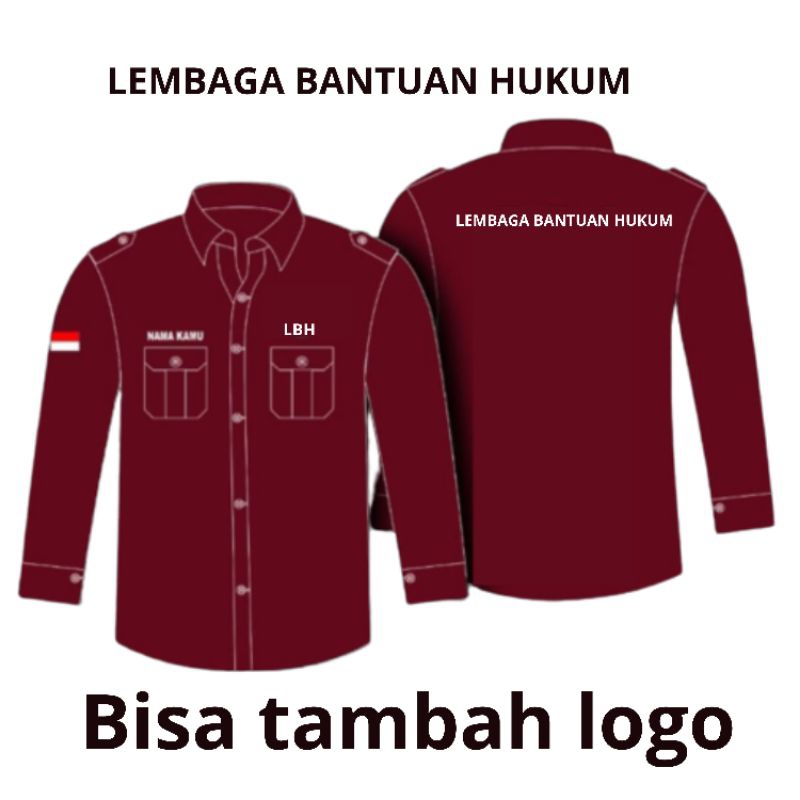 kemeja Lembaga Bantuan Hukum kemeja LBH seragam LBH seragam Lembaga Bantuan Hukum pdh LBH pdh Lembag