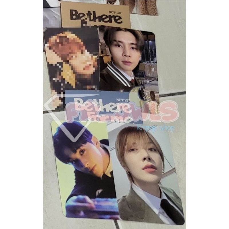 TRADING CARD MD BE THERE FOR ME NCT 127 JOHNNY MARK YUTA