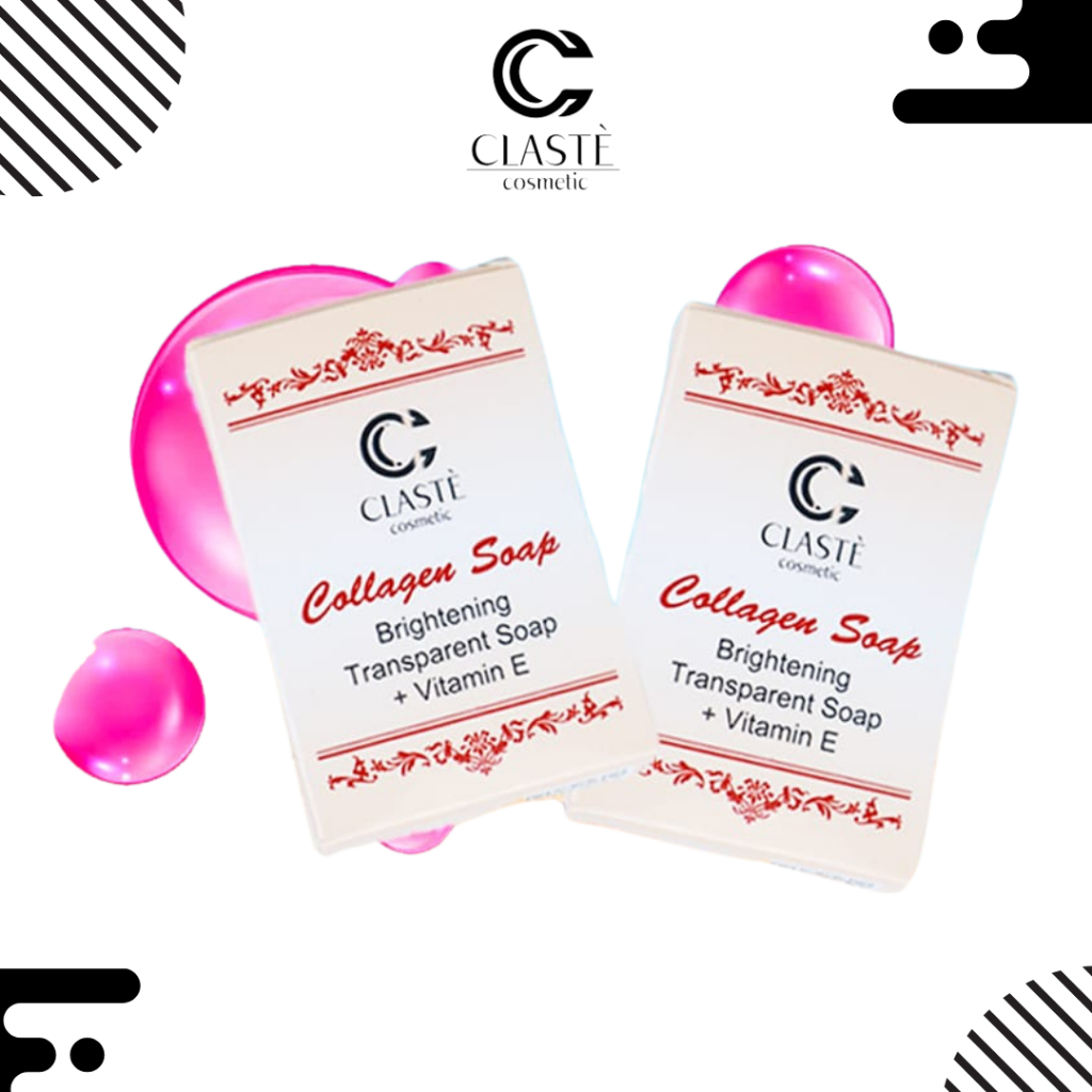 Sabun Collagen CLASTE /anti acne soap