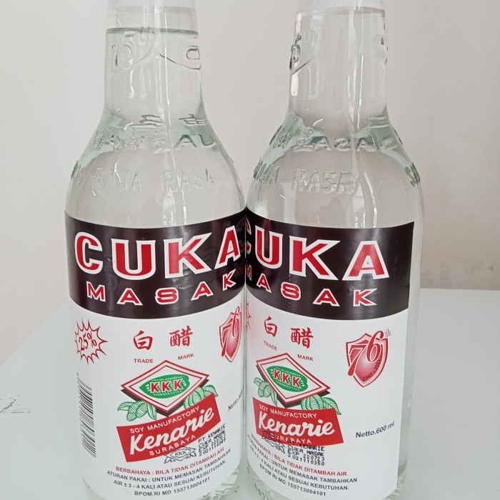 

Cuka Masak KKK Kenari 600ml