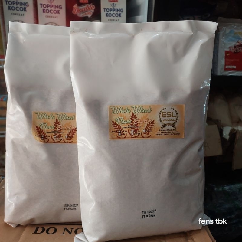 

TEPUNG GANDUM ESSELA / WHOLE WHEAT FLOUR