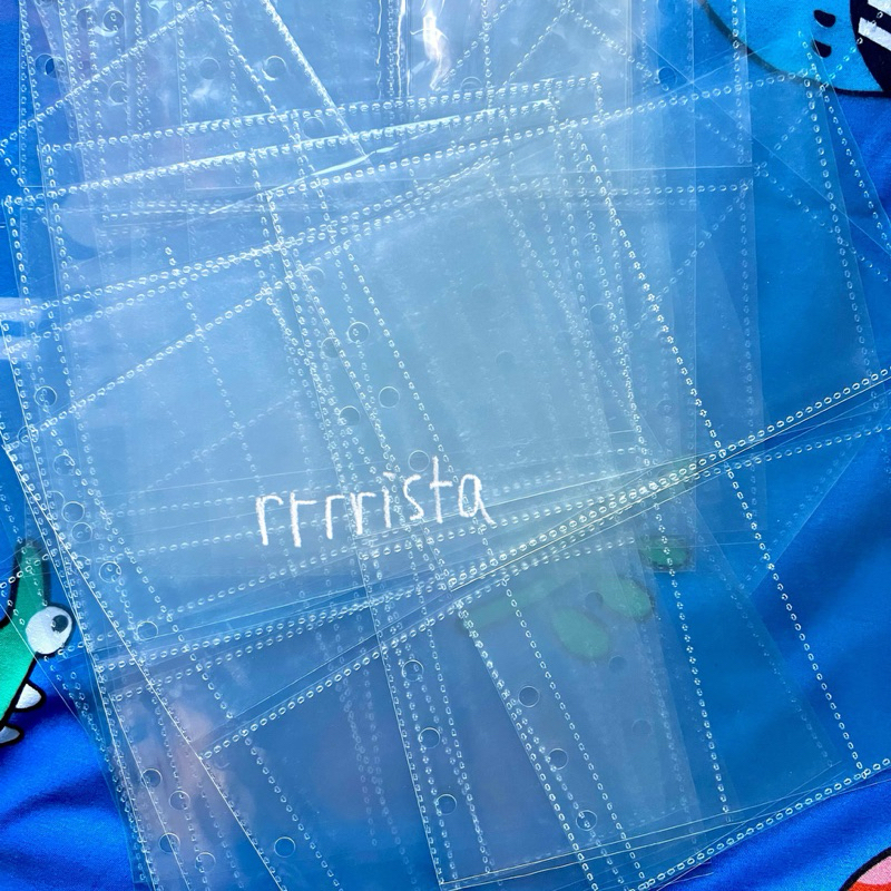 

[ isi 10 / ready ] binder sleeve only 4p 6 rings