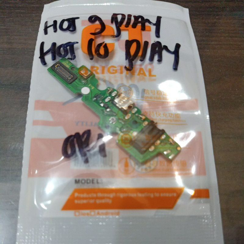 Papan Cas /Fleksibel Cas/Conector Cas Infinix Hot 11 play/Hot 10 Play/ Hot 9 play
