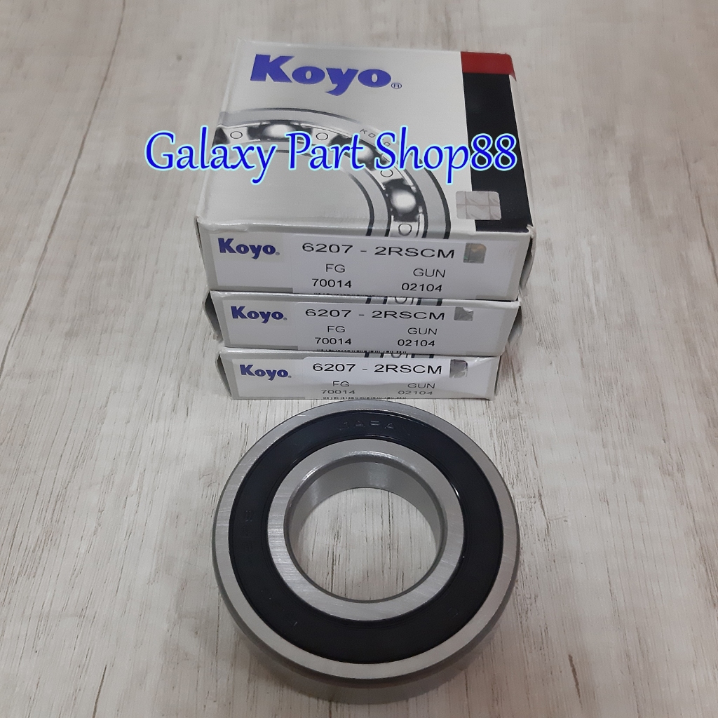 Bearing Roda Belakang 6207 2RS Laher Lahar Bering 6207 Carry ST100 Futura T120ss Koyo