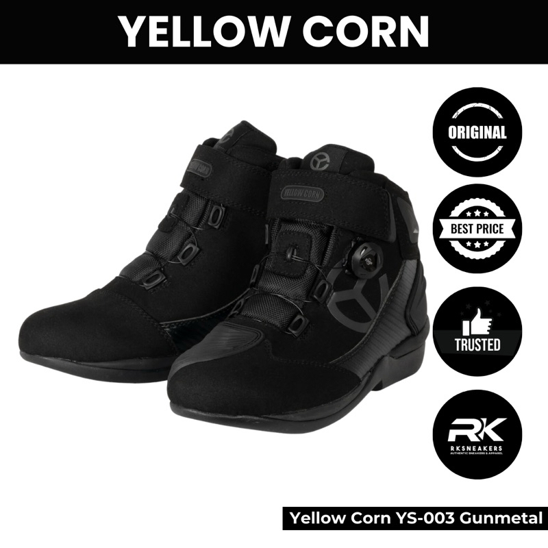 Sepatu Yellow Corn YS-003 Gunmetal 100% Authentic