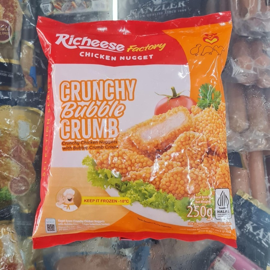 

Richeese Crunchy Bubble nugget 250 gr