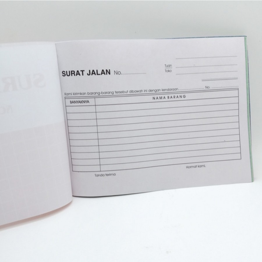 

Promo Surat Jalan PM 2 Ply / 2 Rangkap (1 Pak / 10 Pcs)