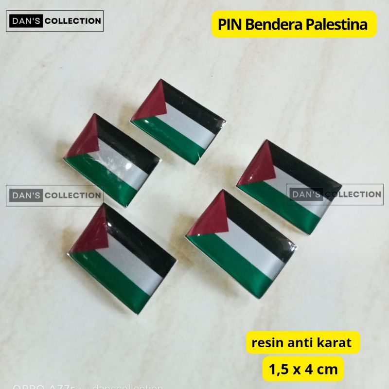 Pin Bendera Palestina • Pin Palestina • 1 biji
