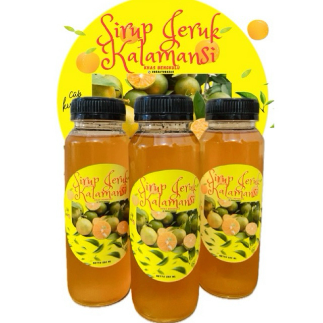 

Sirup Jeruk Kalamansi || Khas Bengkulu || Cap Kirei || 250 ml