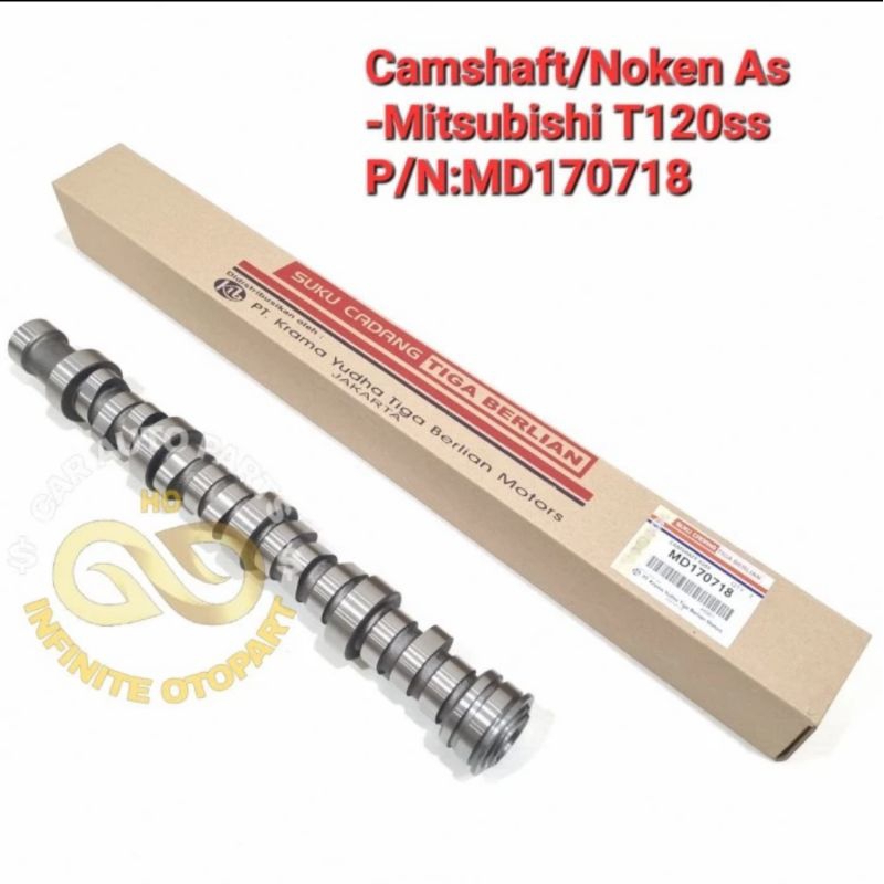 NOKEN AS CAMSHAFT MITSUBISHI T120SS T120 SS MD170718 ORIGINAL