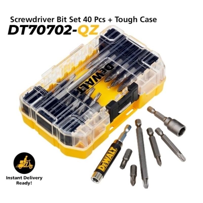 Dewalt Screwdriver Bit Set 40 Pcs / Mata Obeng Set DT70702