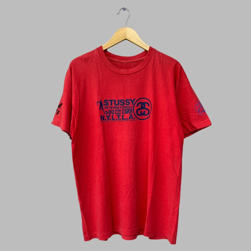 Stussy Vintage 80’s Internasional T-shirt / Kaos