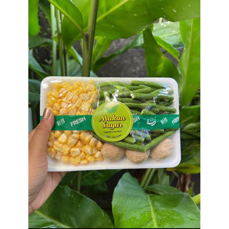 

tumis kacang bakso