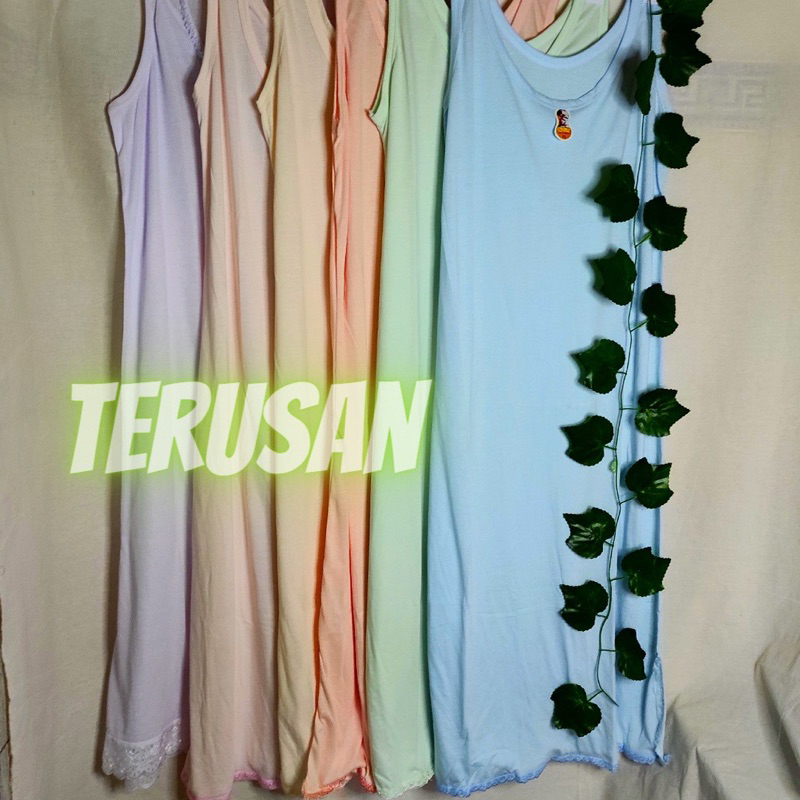 SINGLET WANITA PANJANG  ANDROK TERUSAN PANJANG HANDROK DALEMAN GAMIS WANITA