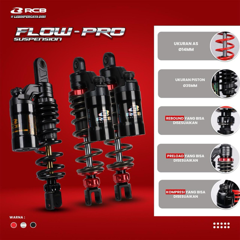Shockbreaker Shock RCB Flow Pro Flowpro 305MM Mio Mio J MioZ Xeon Mio Soul Beat Carbu Scoopy Carbu  