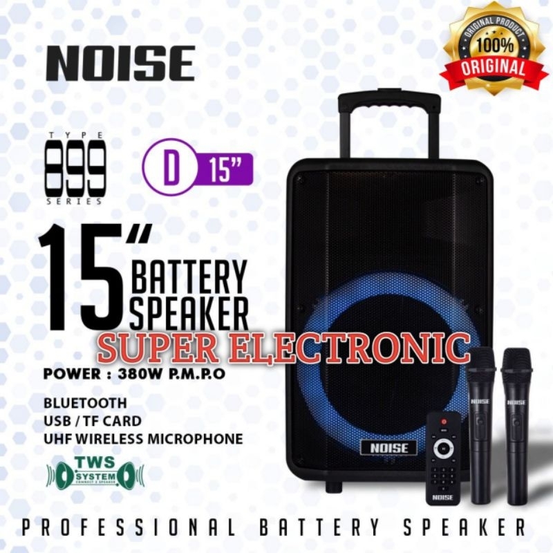 Speaker Portable Noise 899 D15 Original Speaker 15inch Garansi resmi