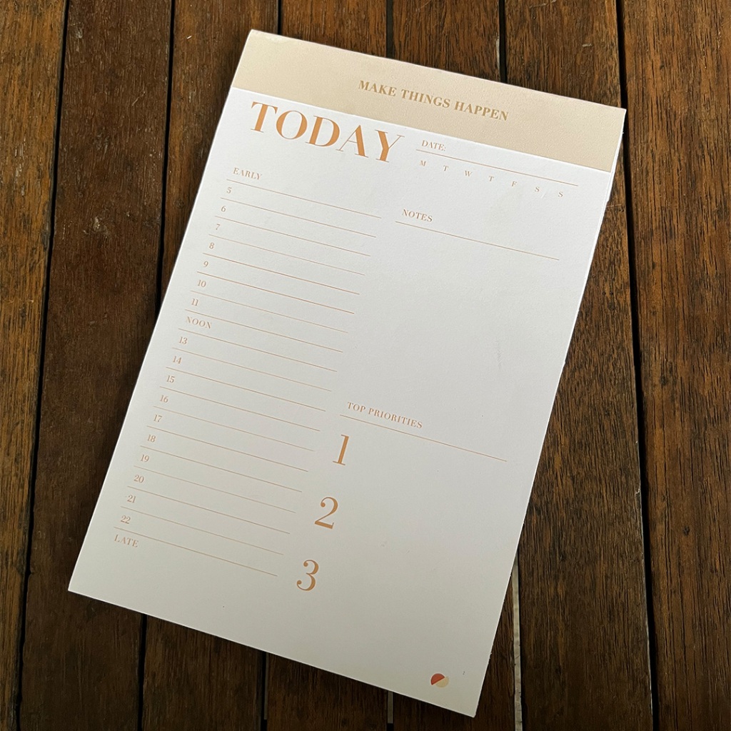 

Daily / Weekly Planner | Notebook Plan | Buku Catatan Harian | Make Things Happen