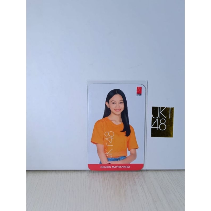 PHOTOCARD JKT48 GENDIS SPRING HAS COME 100% OFC