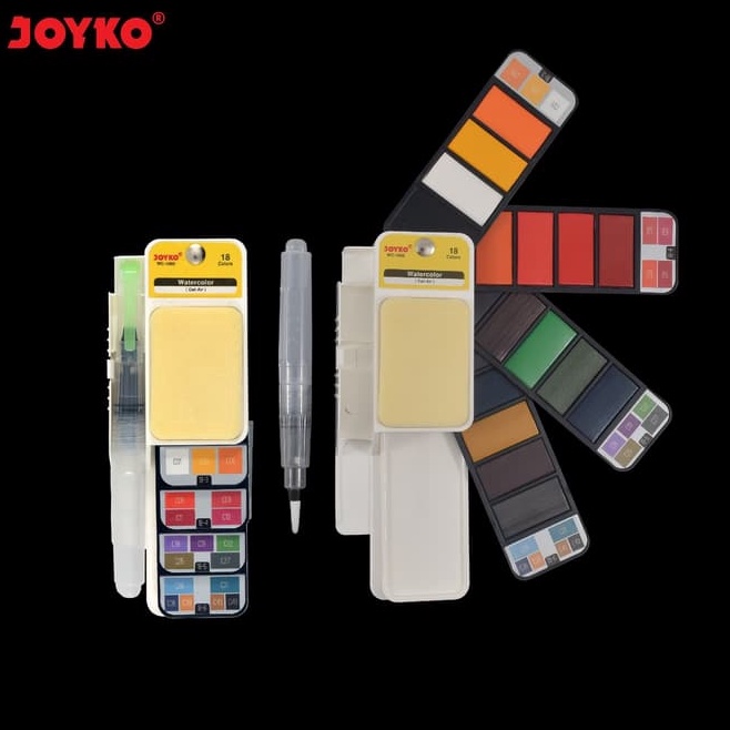 

KODE G86F Watercolor Cat Air Joyko WC1 18 Color Warna