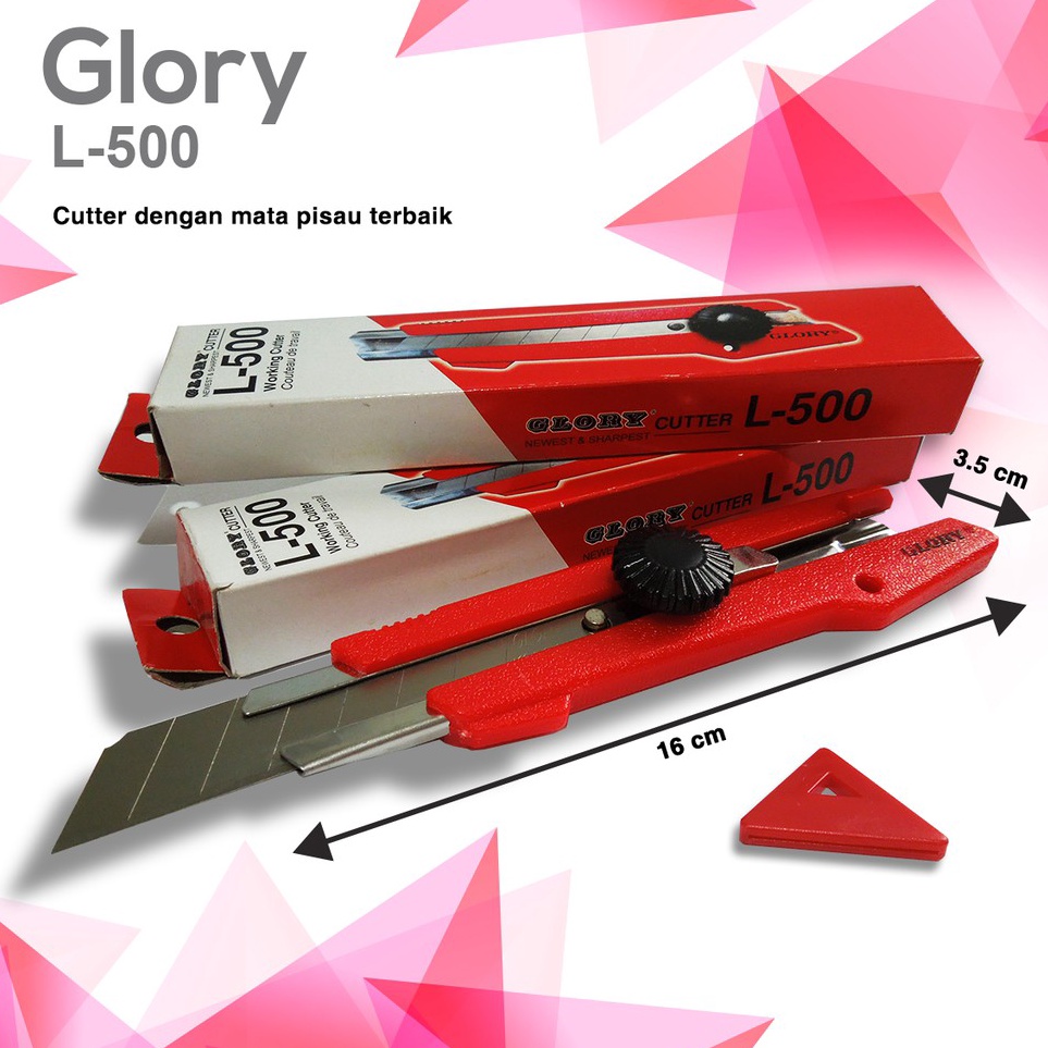 

Banyak Diskon CUTTER GLORY L5S SK5 double side