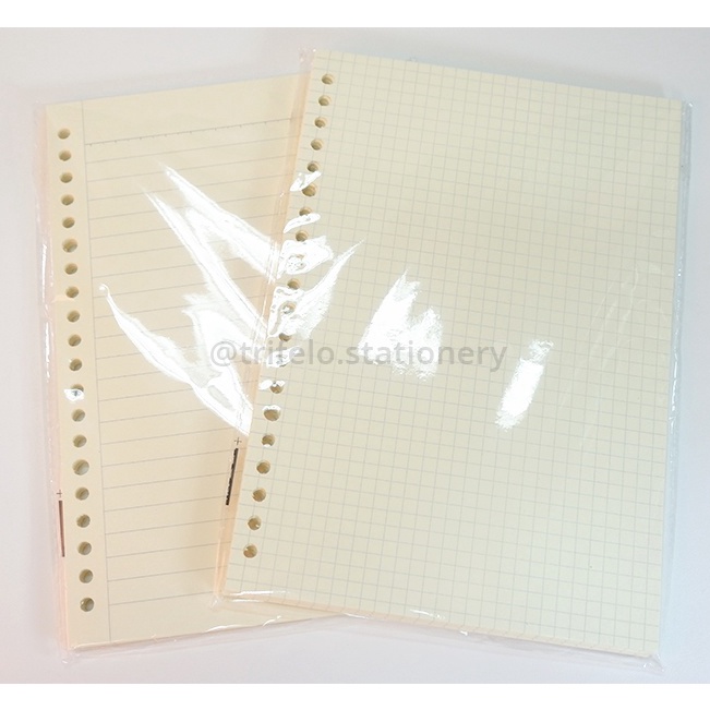 

Sekarang Keren Loose Leaf Binder Paper A5 B5 Ruled Grid Dotted Wengu