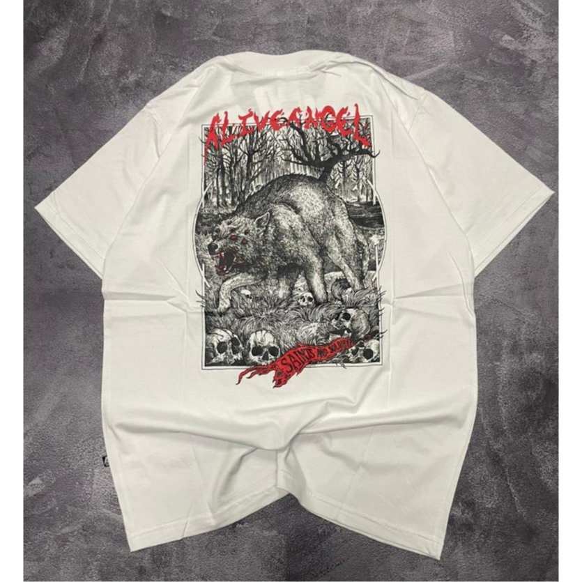 T-shirt White Grafhic Distro Baju Putih Distro Pria Wanita Oversize / Kaos Putih Laki laki / Baju Pu