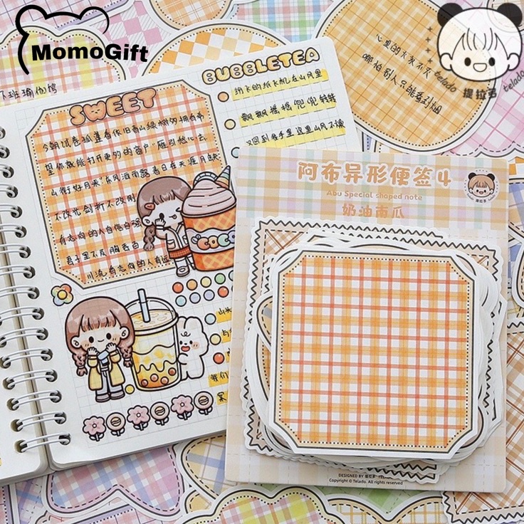 

Banyak Dicari Kertas Catatan Journaling Kertas Memo Aesthetic Abu Shaped Notes 1 Lembar TLD55