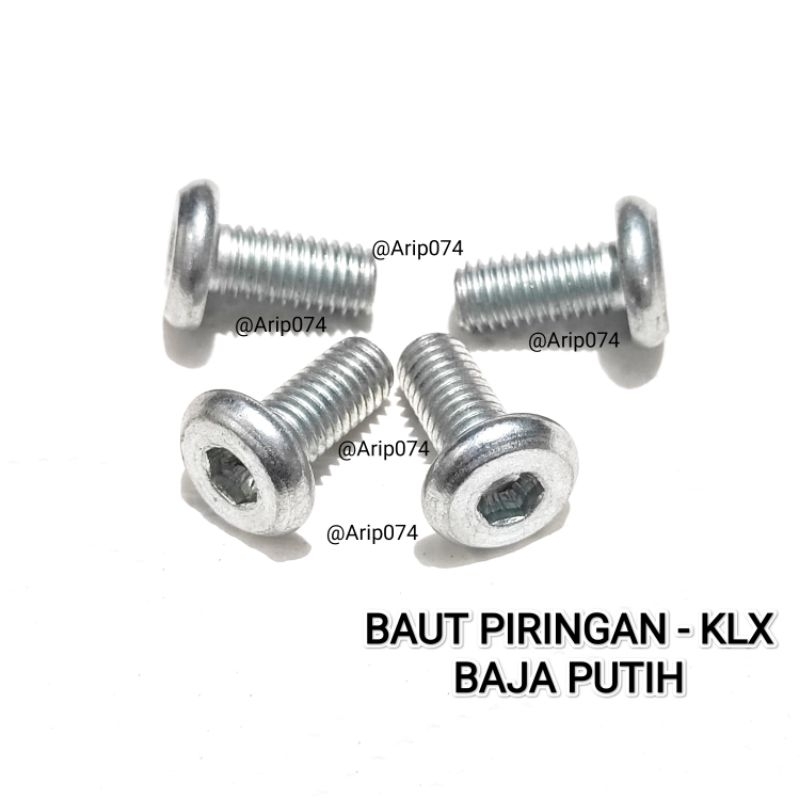 [PROMO] BAUT PIRINGAN CAKRAM KLX DEPAN BELAKANG BAUT DISC CAKRAM PIRINGAN KLX D TRACKER BAUT DISK PI