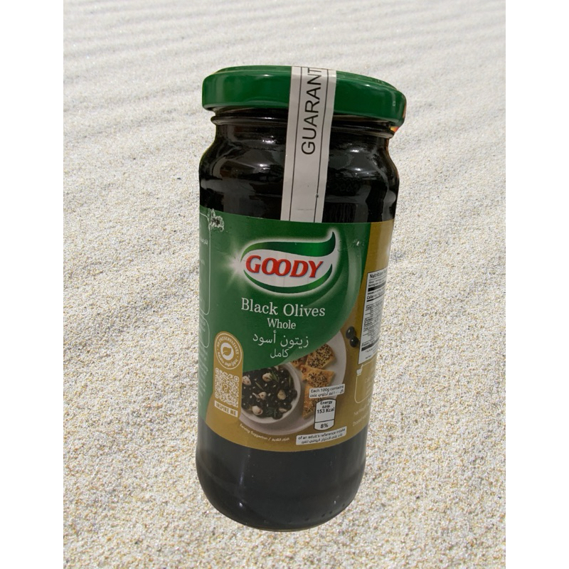

Buah Zaitun hitam Goody 240Gr / black olive