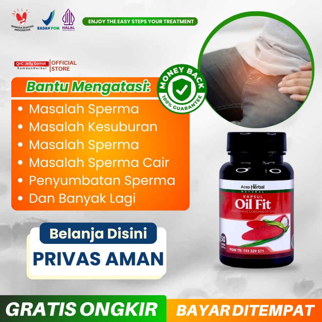 Obat Sperma Kosong Herbal Azoospermia Penyubur Seperma Pria Penyumbatan Saluran Air Mani Pengental M