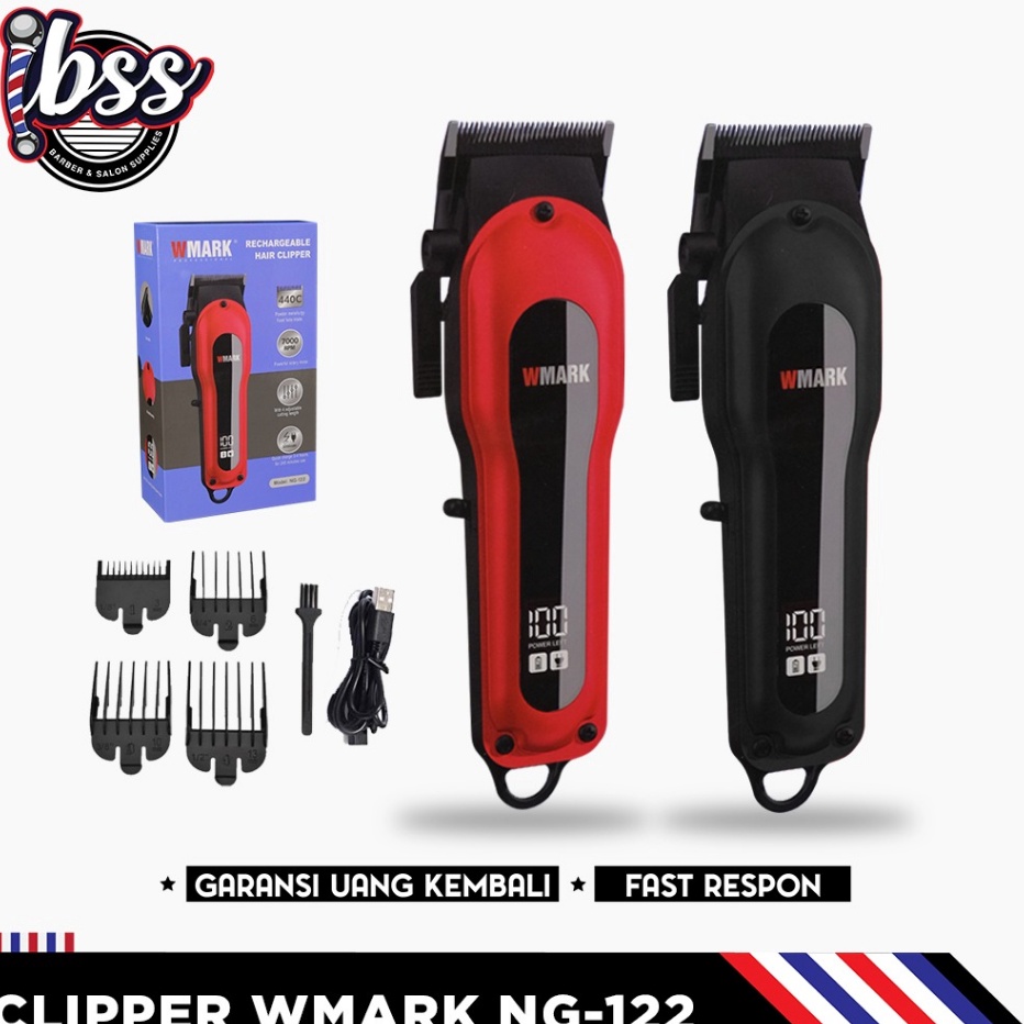MEGA SALE WMARK CLIPPER NG122  ORIGINAL WMARK 122 CLIPPER CORDLESS