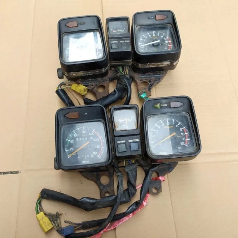 Speedometer Spido Spedometer Kilometer Yamaha RX King Cobra RX King Kotak RXS RX Spesial Original TE