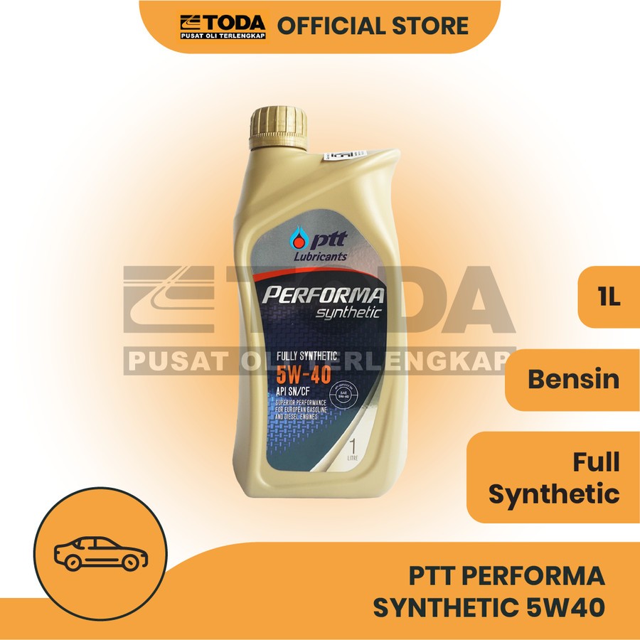 Oli Mesin 5W40 PTT Performa Synthetic 5W40 1l Original
