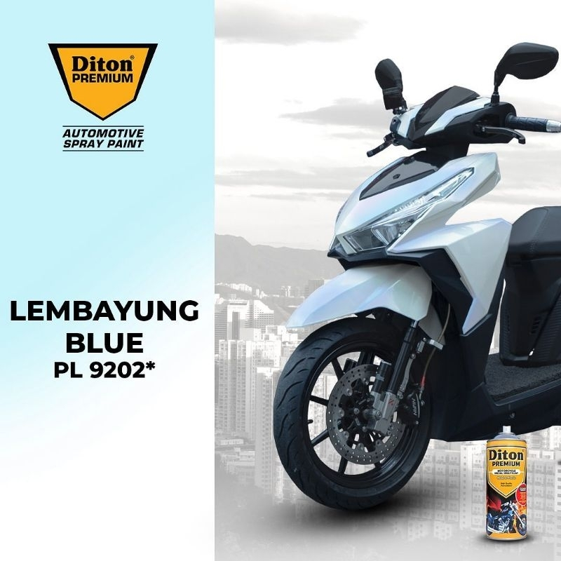 Cat Semprot Pylox Diton Premium 400cc Pearl Colors 9202 Lembayung Blue