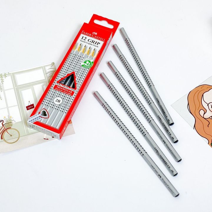 

Pensil FABER-CASTELL grip 2B 023137/PNCL FC 2B GRIP 2001 317002M