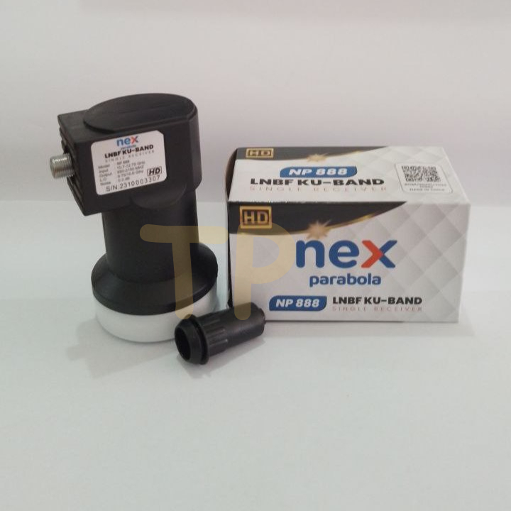 LNB KU Band Single Nex Parabola Hitam