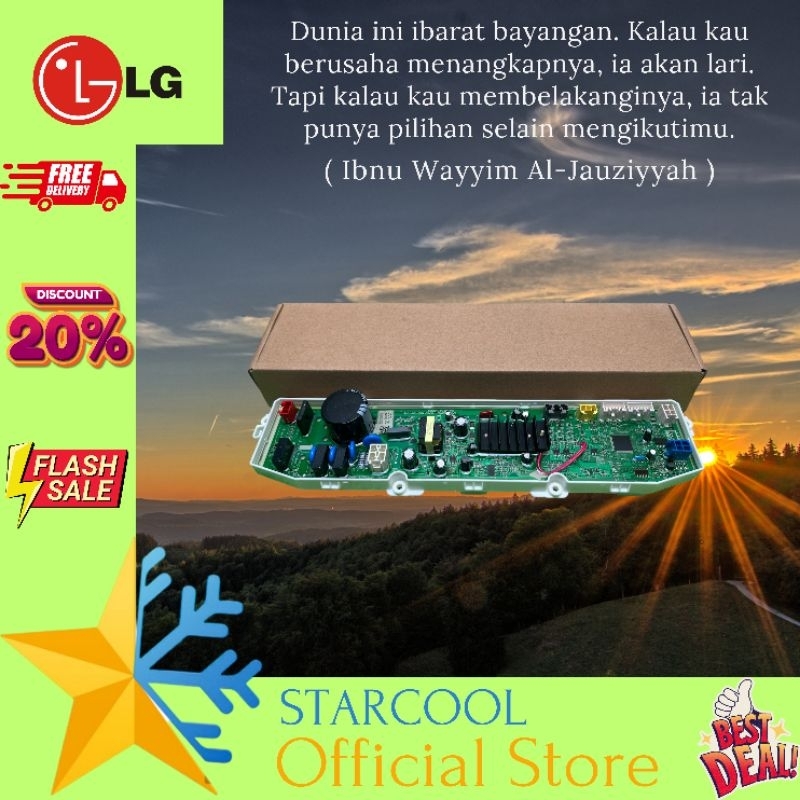 LG Smart Inverter T2175VSAM 7.5kg, Modul pcb mesin cuci Top Loading