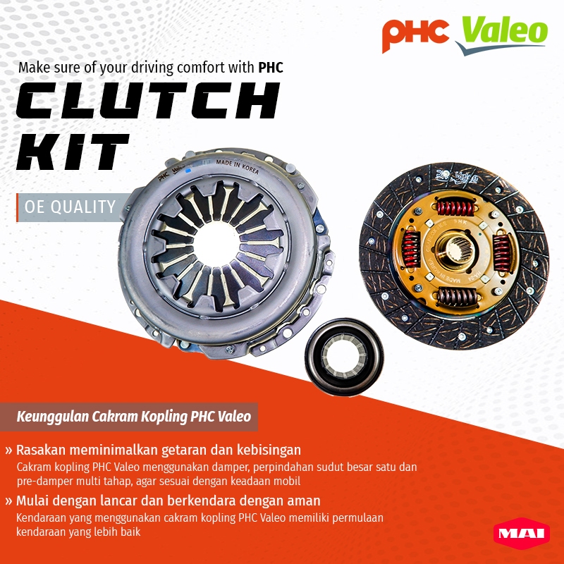 Kopling Set Jazz GE8 City GM2 -Valeo