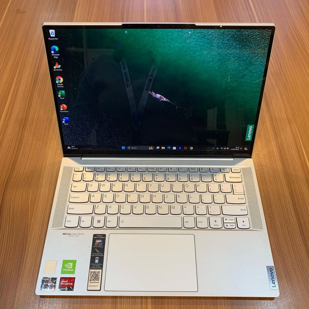 LENOVO YOGA SLIM 7 AMD RYZEN 7 RAM 16GB SSD 1TB | SECOND/BEKAS