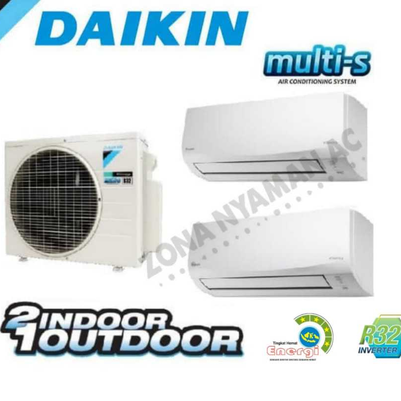 AC Daikin Multi S (1pk+1pk) Inverter Thailand