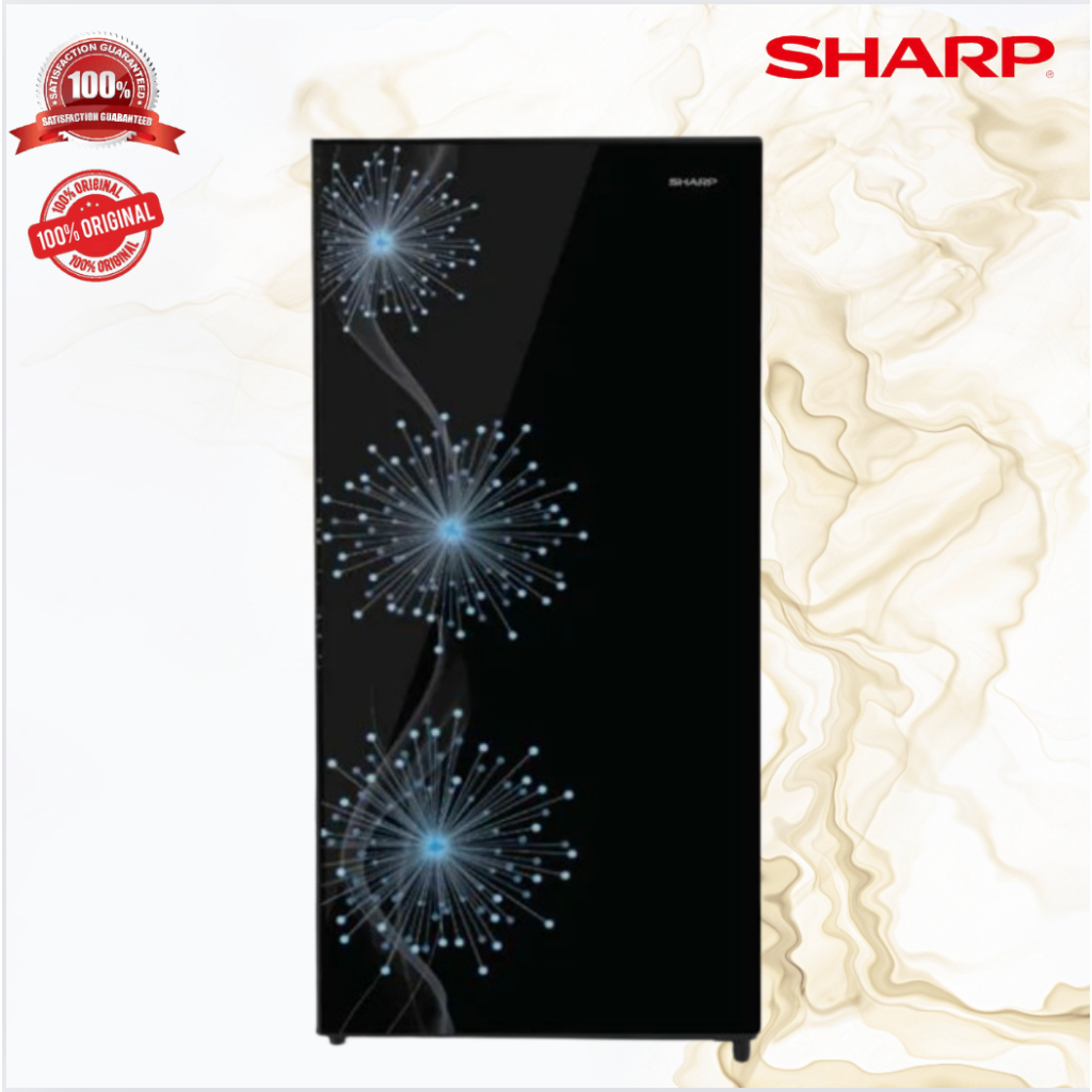 KULKAS 1 PINTU SHARP SJX197MDGB 128L/SJX-197-MDGB/SJX-197MDGB/SJX 197 MDGB/ORIGINAL BERGARANSI RESMI