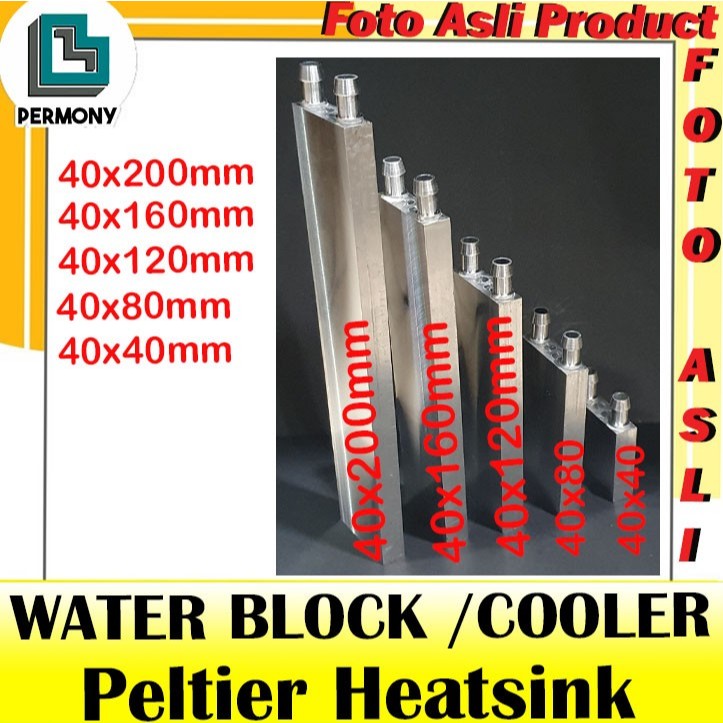 WaterBlock Water Block Cooler Peltier Kulkas Pendingin Dispenser Peltier Refrigerator Thermoelectric
