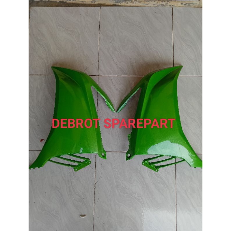 cover body sayap Yamaha Jupiter MX new 135 hijau