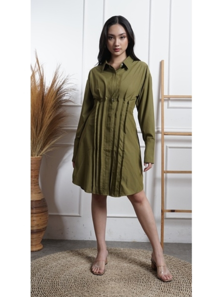 MERARAYA x MEGUIRA Cassia Shirt Dress