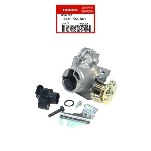 THROTTLE BODY ONLY VARIO 110 FI - SCOOPY FI 16410-K46-N01 ORIGINAL HONDA AHM