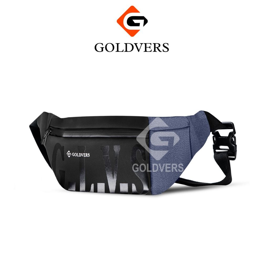 Goldvers - LUTON Tas Selempang Pria Original Goldvers Waterproof Tas Punggung Pria Waist Bag Pria