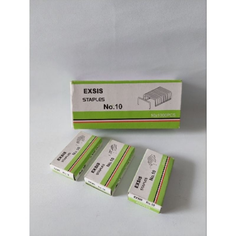 

Isi Staples Exsis No 10/isi staples kecil