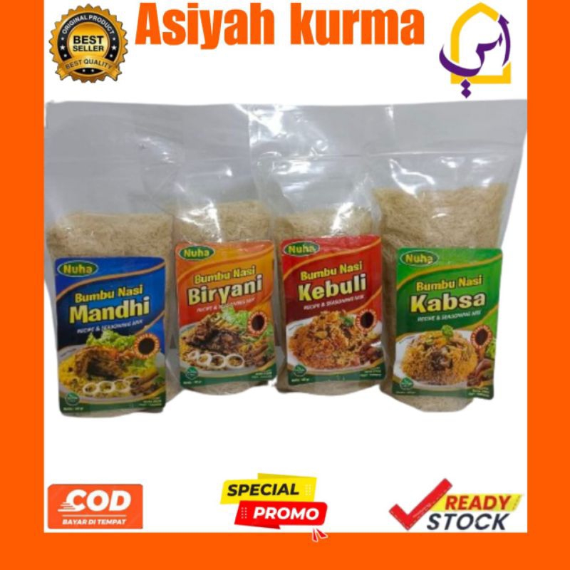 

Beras baamati netto 1kg + Bumbu